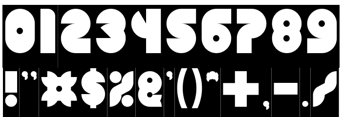 FUNNY SPORT-Inverse Font OTHER CHARS