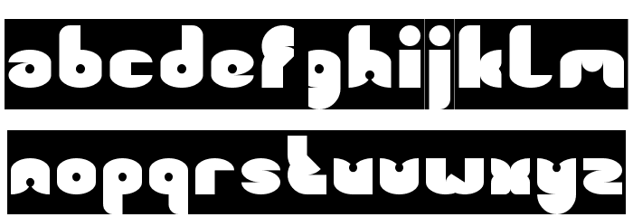 FUNNY SPORT-Inverse Font LOWERCASE