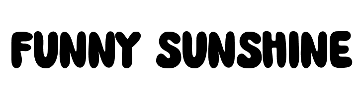 FUNNY SUNSHINE  Free Fonts Download