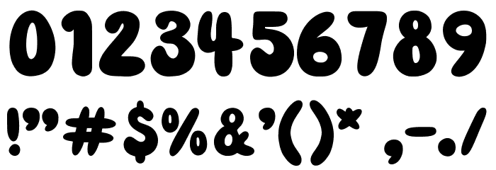 FUNNY SUNSHINE Font OTHER CHARS