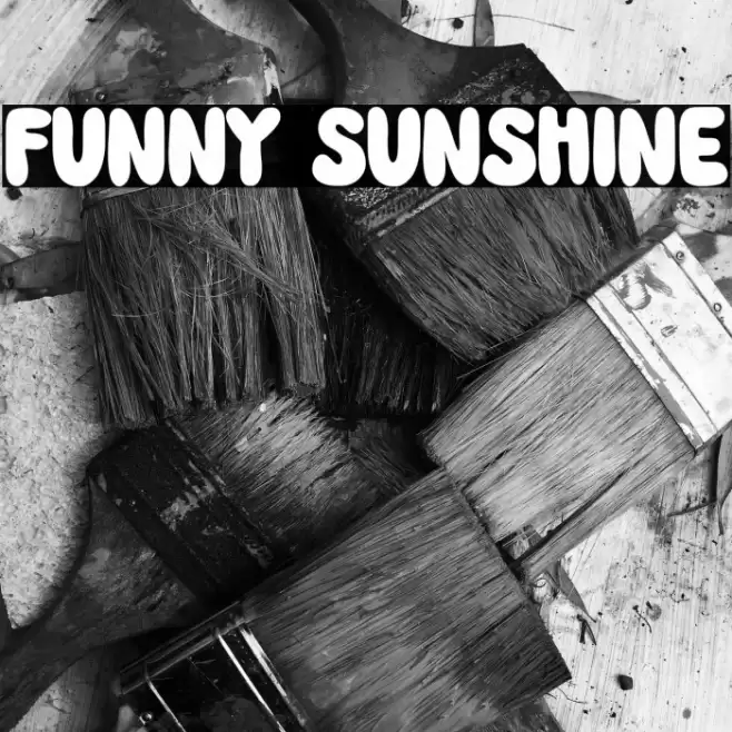 FUNNY SUNSHINE Font examples