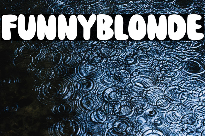 FUNNYBLONDE Example 1