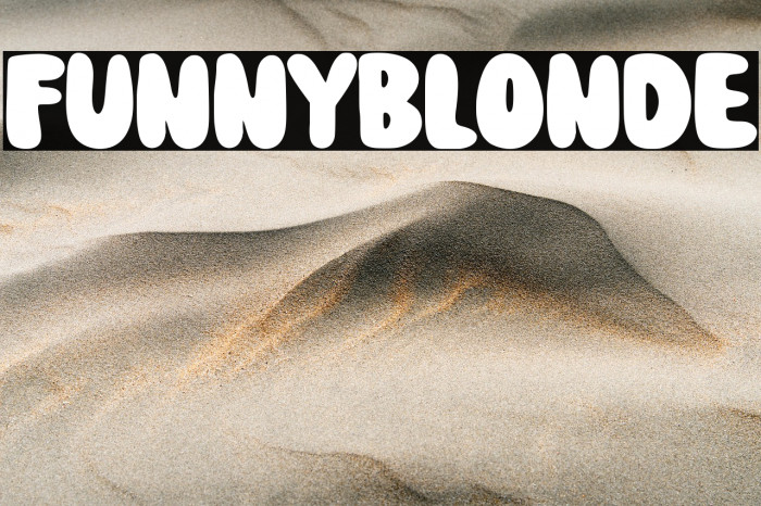 FUNNYBLONDE Example 3