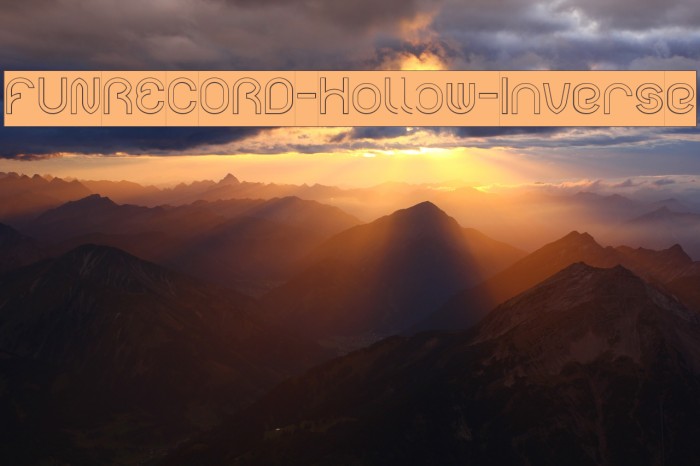 FUNRECORD-Hollow-Inverse Example 2