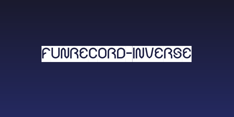 FUNRECORD-Inverse Social Header