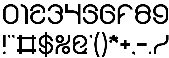 FUNRECORD-light Font OTHER CHARS
