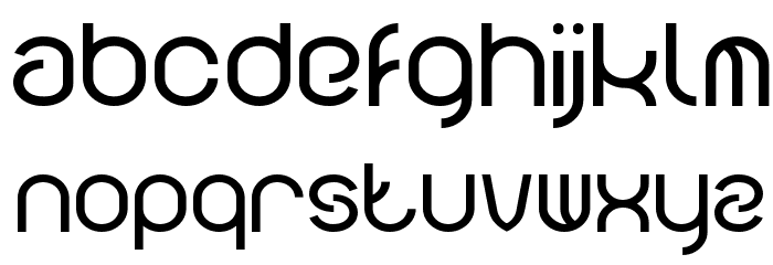 FUNRECORD-light Font LOWERCASE