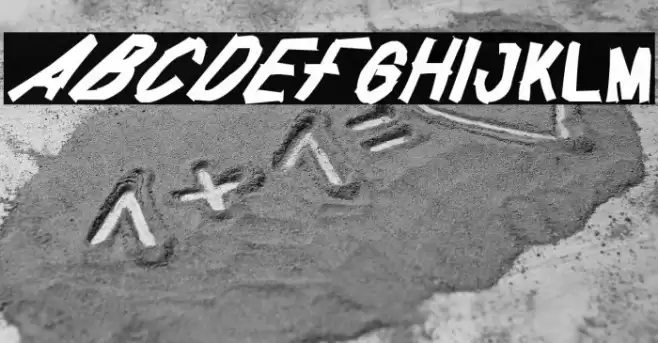 FUNTASTIC MILLION MOMENT-DISTOR Font examples