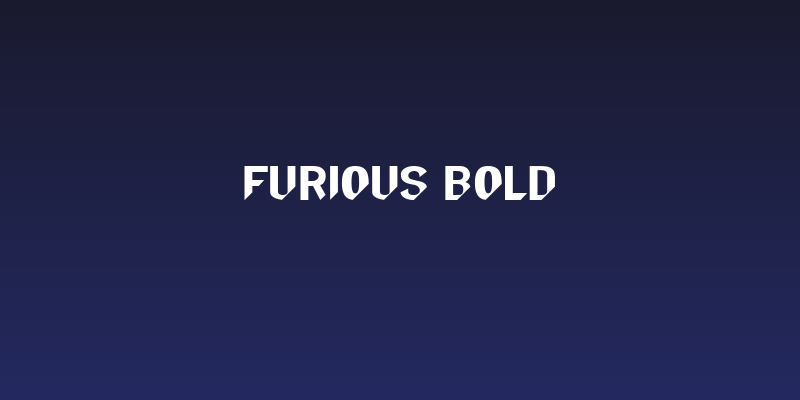 FURIOUS Bold Social Header