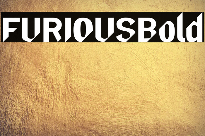 FURIOUS-Bold Example 1