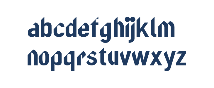 FURIOUS-Bold Lowercase