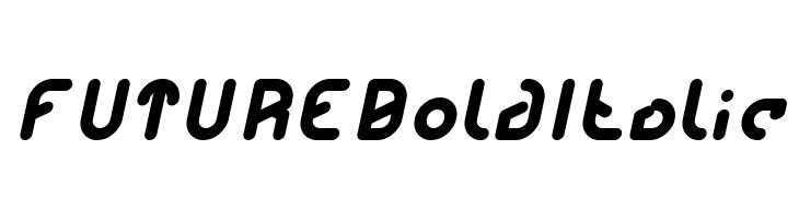 FUTURE Bold Italic  Скачать бесплатные шрифты