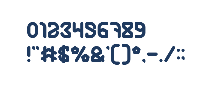 FUTURE Bold Other Characters