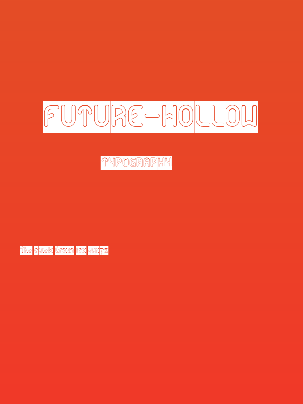 FUTURE-Hollow Poster