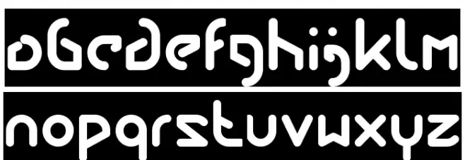 FUTURE-Inverse Font LOWERCASE