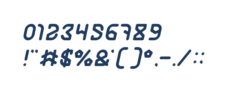 FUTURE Italic Other Characters