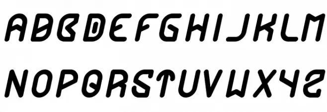 FUTURE Italic Fuentes MAYÚSCULAS