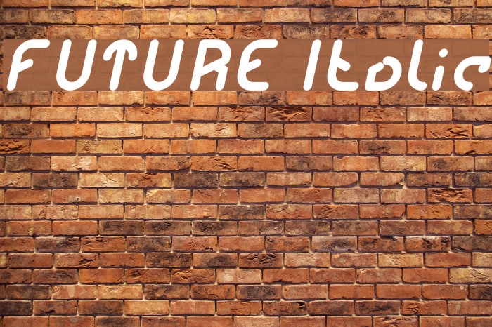 FUTURE Italic Example 3