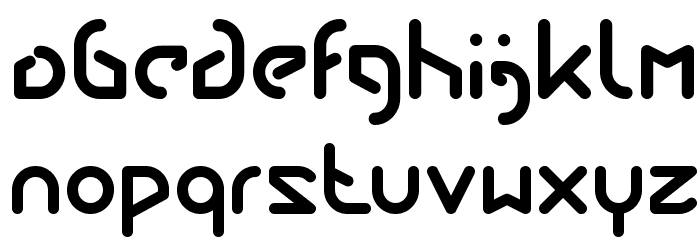FUTURE-Light Font LOWERCASE