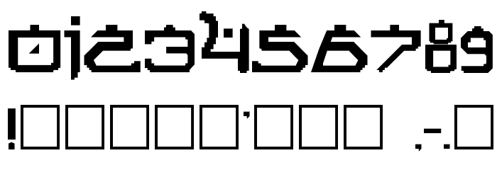 FUTURE_NEWS Font OTHER CHARS