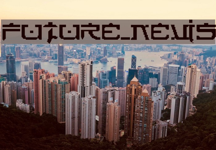 FUTURE_NEWS Font examples