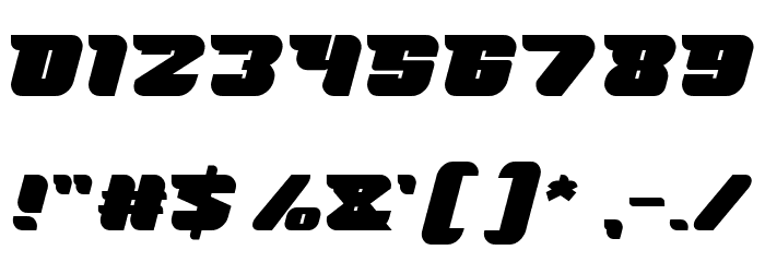 FUTURISM Bold Font OTHER CHARS