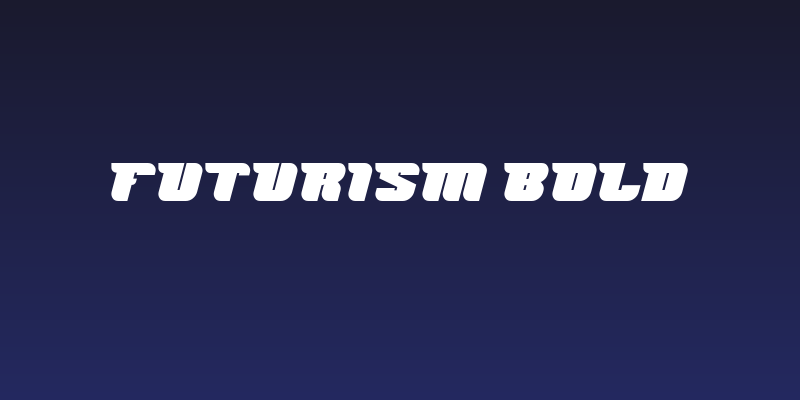 FUTURISM Bold Social Header