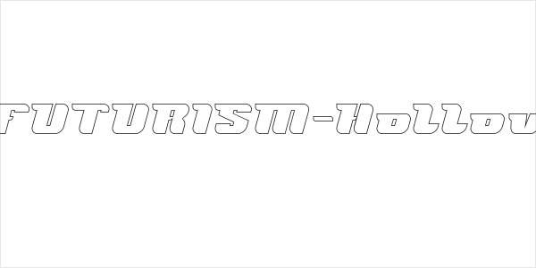 FUTURISM-Hollow Logo