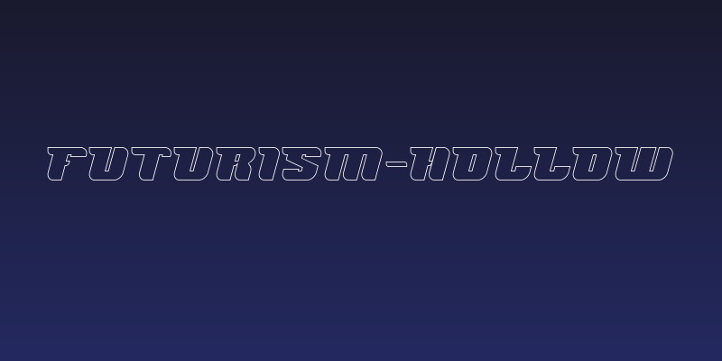 FUTURISM-Hollow Social Header