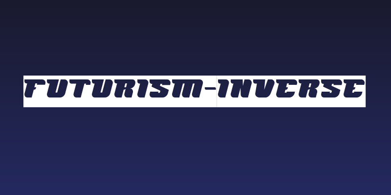 FUTURISM-Inverse Social Header