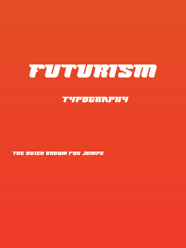 FUTURISM Poster