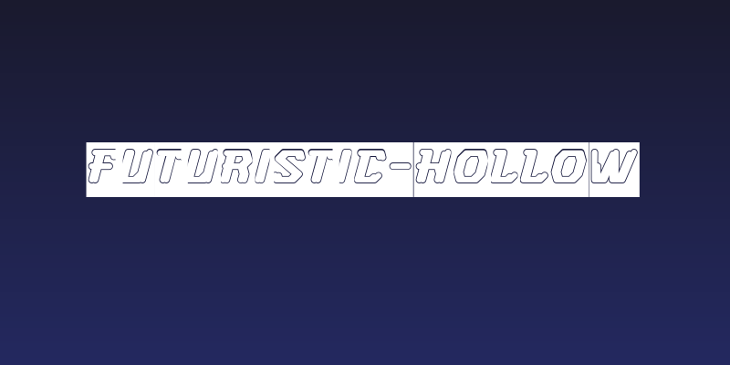 FUTURISTIC-Hollow Social Header