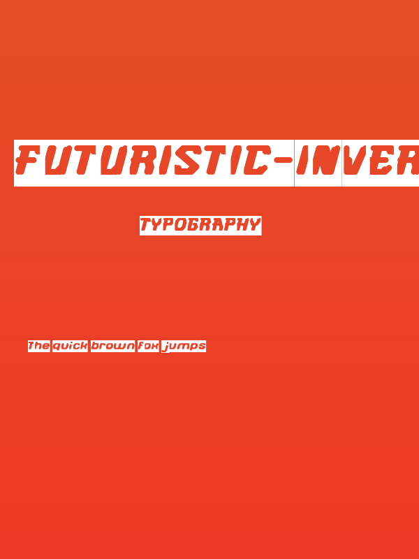 FUTURISTIC-Inverse Poster