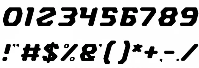 FUTURISTIC-Light Шрифта ДРУГИЕ символов