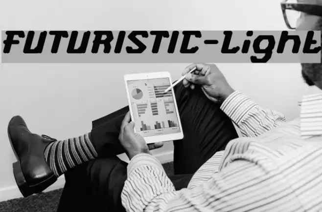FUTURISTIC-Light Шрифта examples