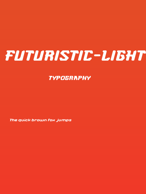 FUTURISTIC-Light Poster