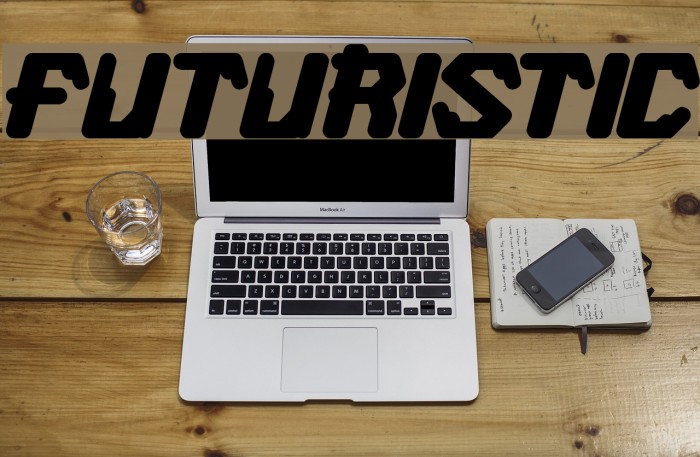 FUTURISTIC Font examples