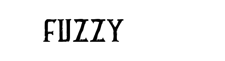 FUZZY bold  フリーフォントのダウンロード