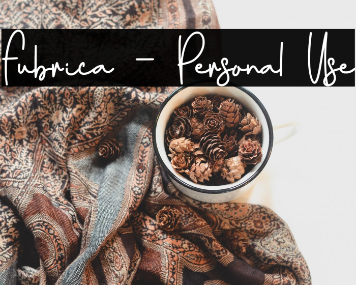 Fubrica - Personal Use Example 1