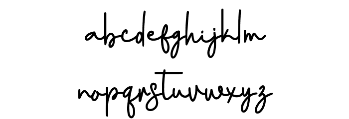 Fubrica - Personal Use Font LOWERCASE