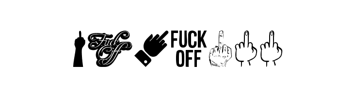 Fuck Off  नि: शुल्क फ़ॉन्ट्स डाउनलोड