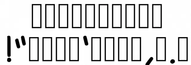 Fuck The What Regular Font OTHER CHARS