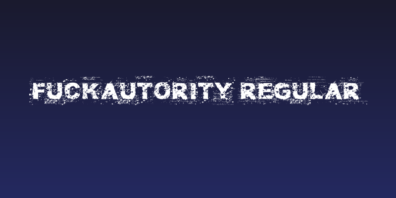 FuckAutority Regular Social Header