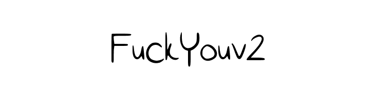 FuckYouv2 Font