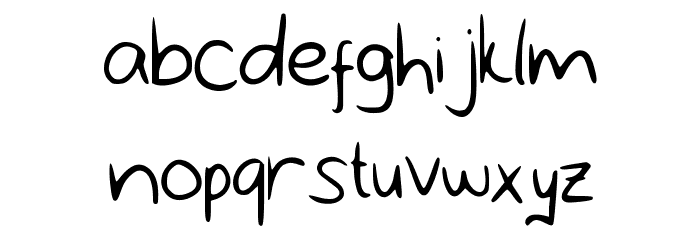 FuckYouv2 Font LOWERCASE