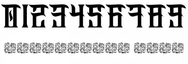 Fucking Hostile Font OTHER CHARS