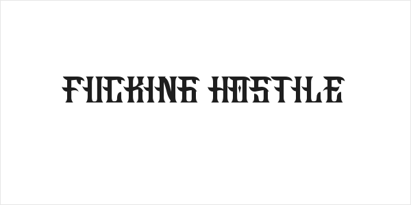 Fucking Hostile Logo