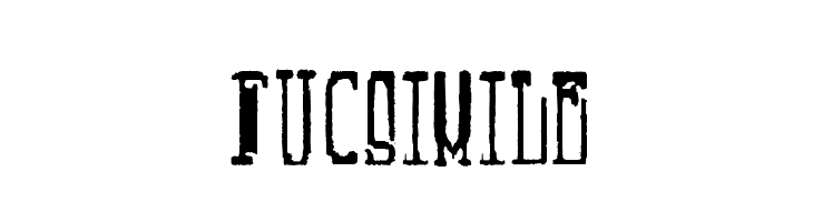 Fucsimile  Fuentes Gratis Descargar