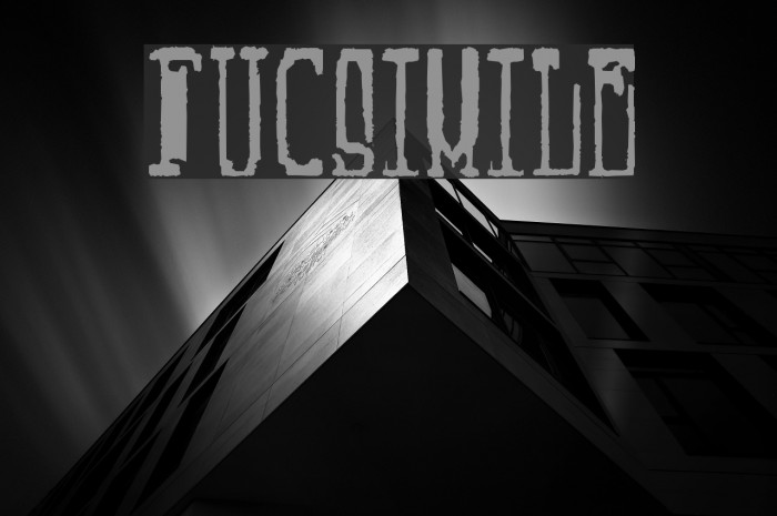 Fucsimile Font examples