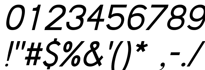 Fudd Italic Font OTHER CHARS